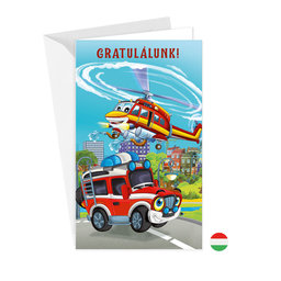 17-6048 Greeting card for children HU