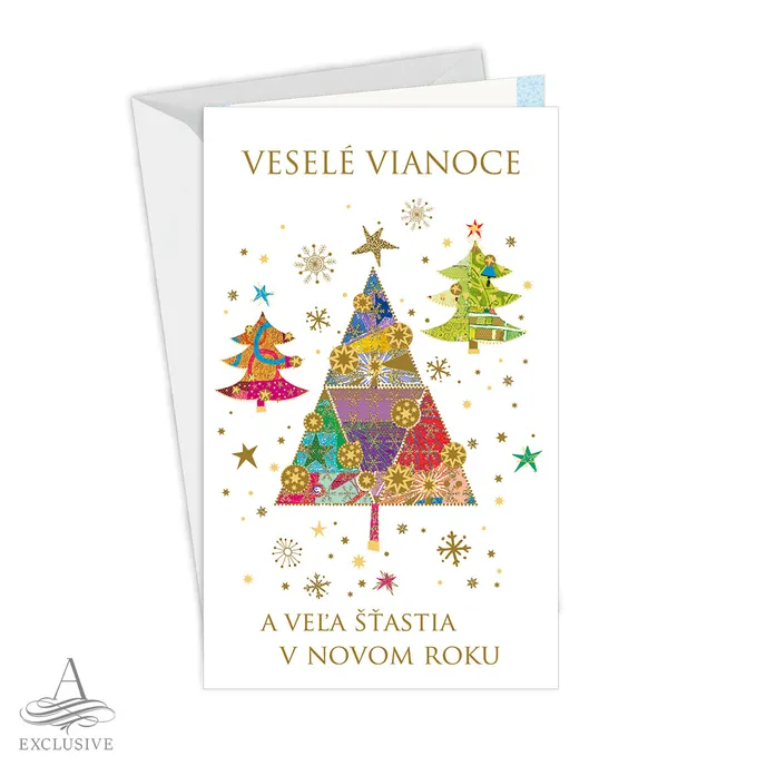 11-6536 Christmas greeting card SK