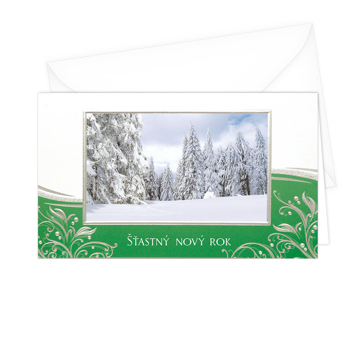 11-6260 Christmas greeting card SK