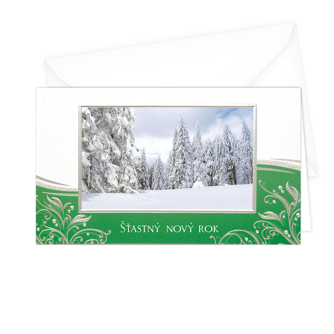 11-6260 Christmas greeting card SK