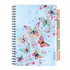 1548-0303-2 Spiral notepad A4 with dividers Butterfly