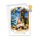 71-8025 Christmas greeting card music SK