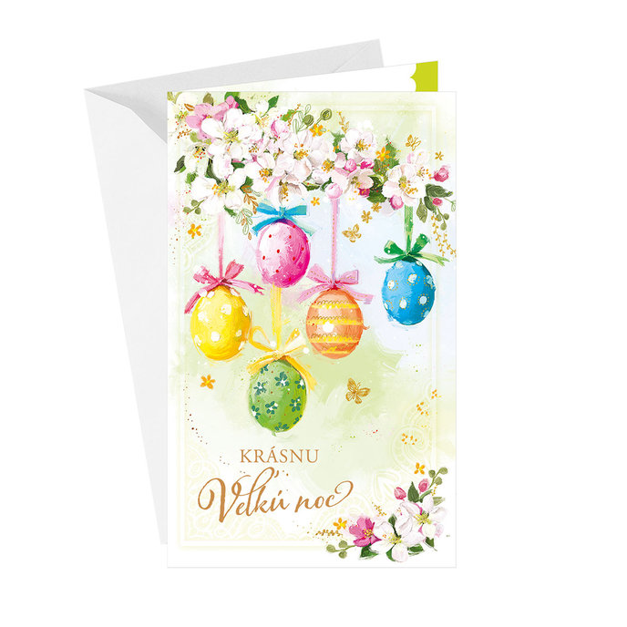 12-6020 Easter greeting card SK