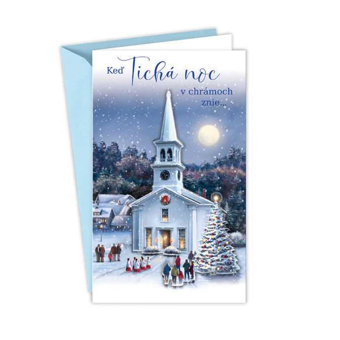 11-6429 Christmas greeting card SK