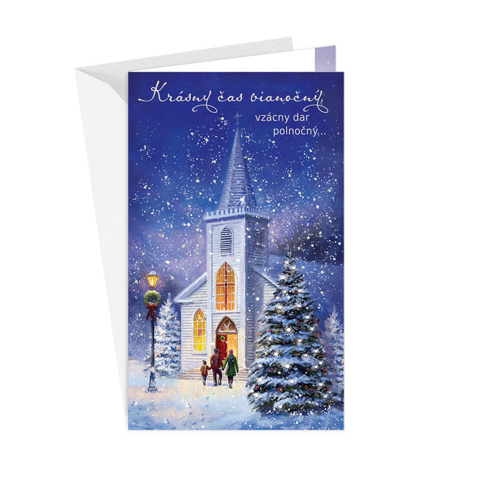 11-6546 Christmas greeting card SK