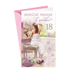 15-6520 Greeting card  SK/18