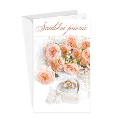 13-6143 Wedding greeting card SK