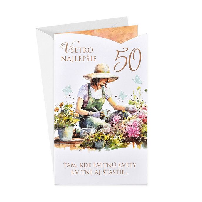 15-6587 Blahoprajná karta gratulačná SK/50