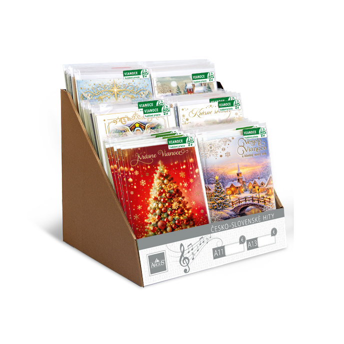 01B1-0007 Hracie karty XMAS SK