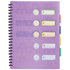 1552-0010 Spiral notepad A4 with dividers