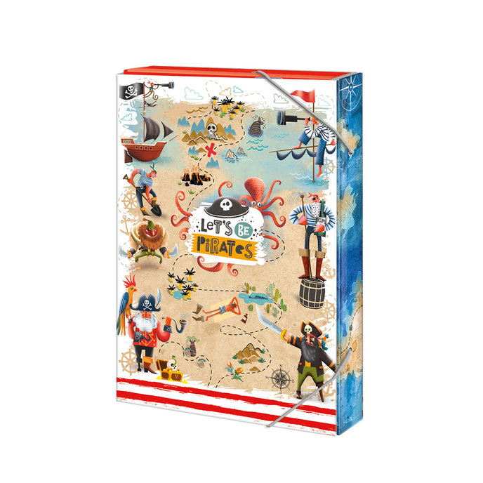 1241-0363 School folder A5 Let’s be Pirates