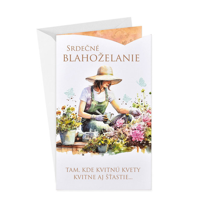 15-6587 Blahoprajná karta gratulačná SK