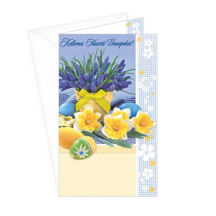 12-636 Easter greeting card HU