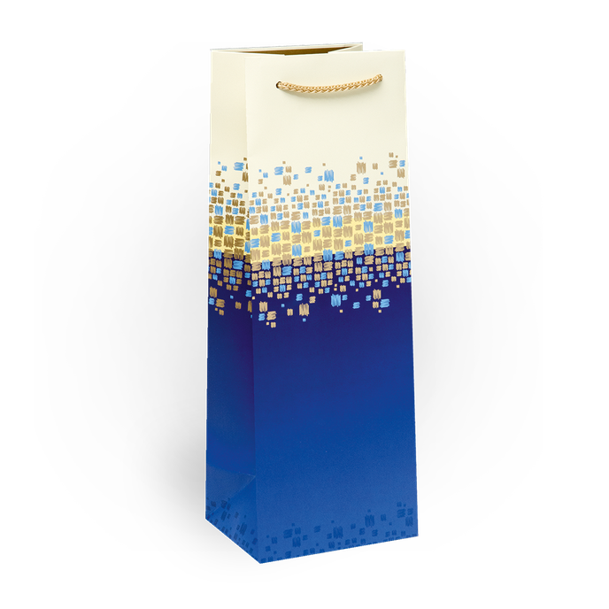 0739-0118 Gift bag for wine LUX
