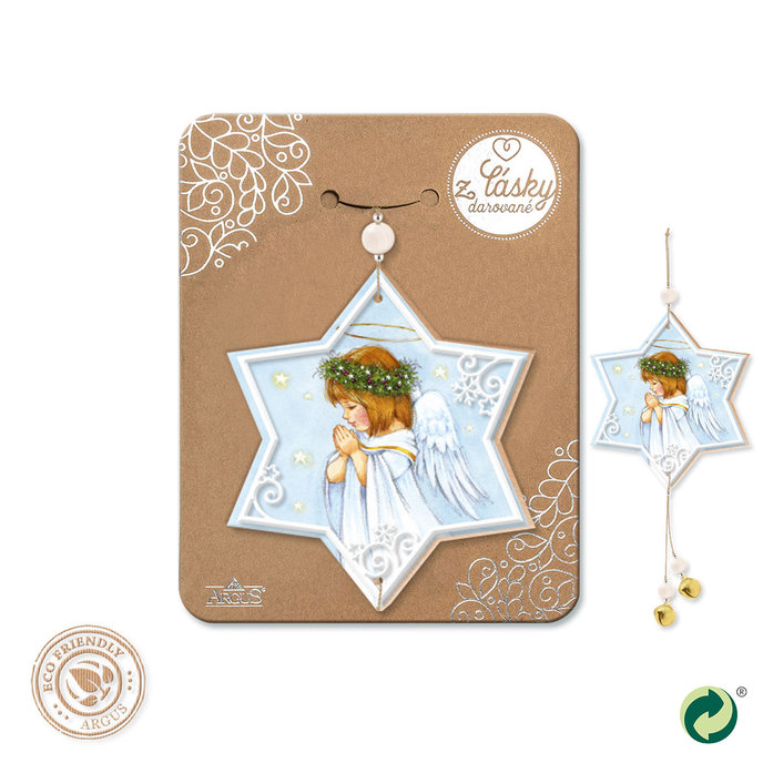 2357-1001 Christmas wooden decoration