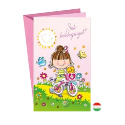 17-6017 Blahoprajná karta detská  HU