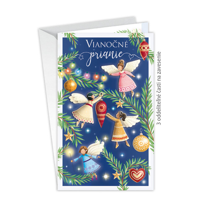 11-6444 Christmas greeting card SK