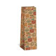 0734-0135 Gift bag for wine NATUR
