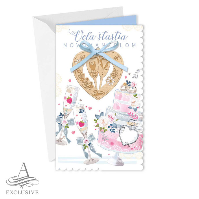 13-6156 Wedding greeting card - DO SK