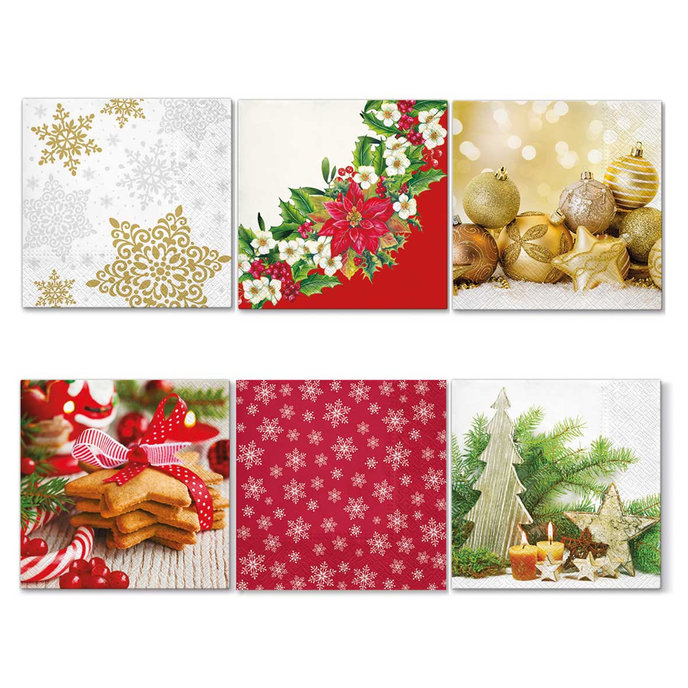 1903-8101 Napkins pack. 20 pcs., Christmas