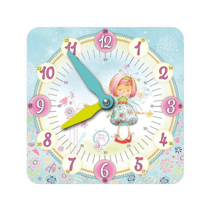1711-0291 Paper clock Miss Molly