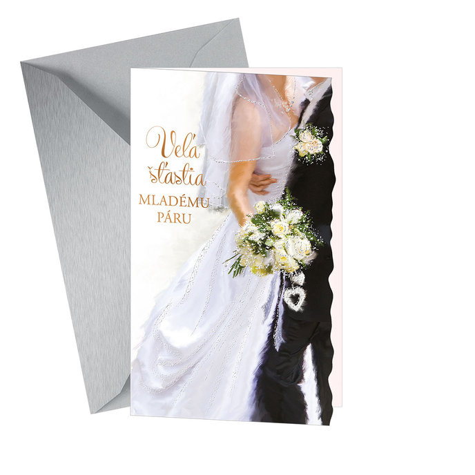 13-6102 Wedding greeting card SK