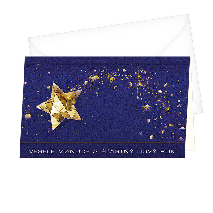 11-6307 Christmas greeting card SK