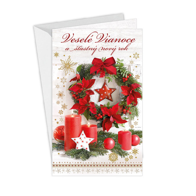 11-6462 Christmas greeting card SK