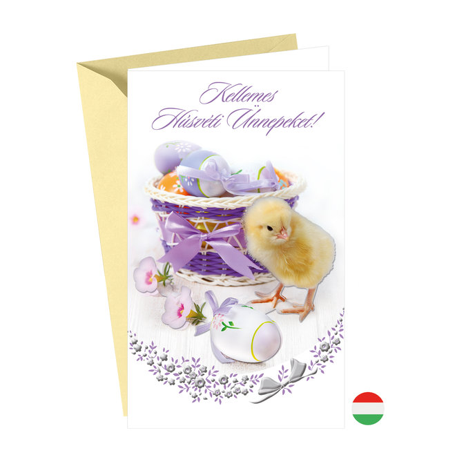 12-6016 Greeting card Easter HU