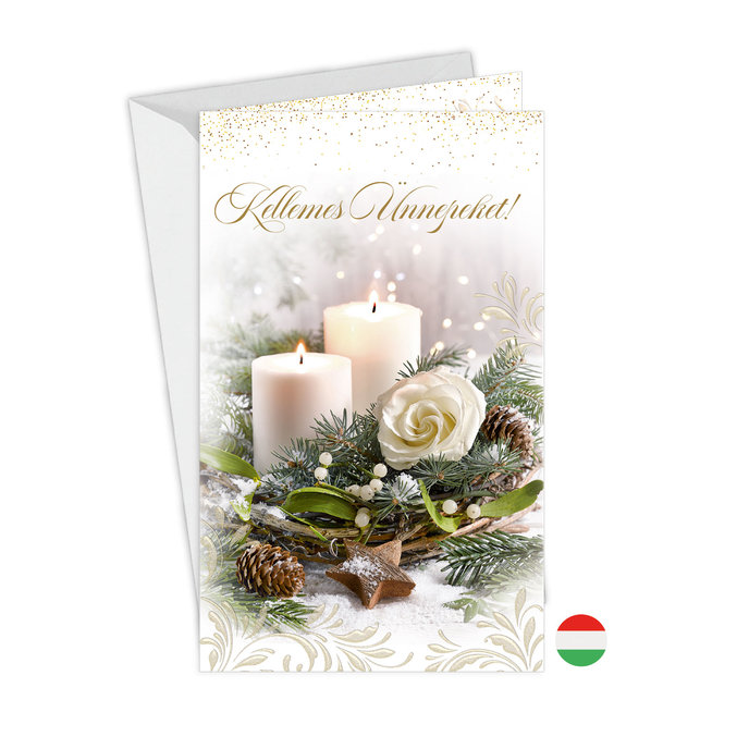 11-6453 Christmas greeting card HU