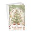 11-6490 Christmas greeting card card with leap SK