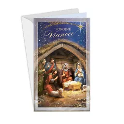 11-6567 Christmas greeting card SK