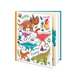 1431-0425 Memory book 12,5x14,5 cm Roaaar!