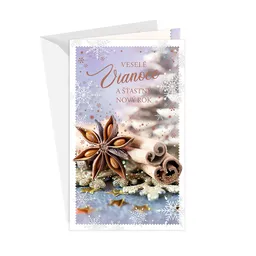 11-6548 Christmas greeting card SK