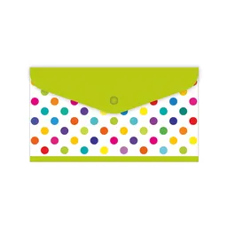 1641-0316 Plastic envelope DL Dots