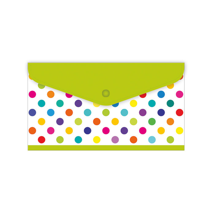 1641-0316 Plastic envelope DL Dots