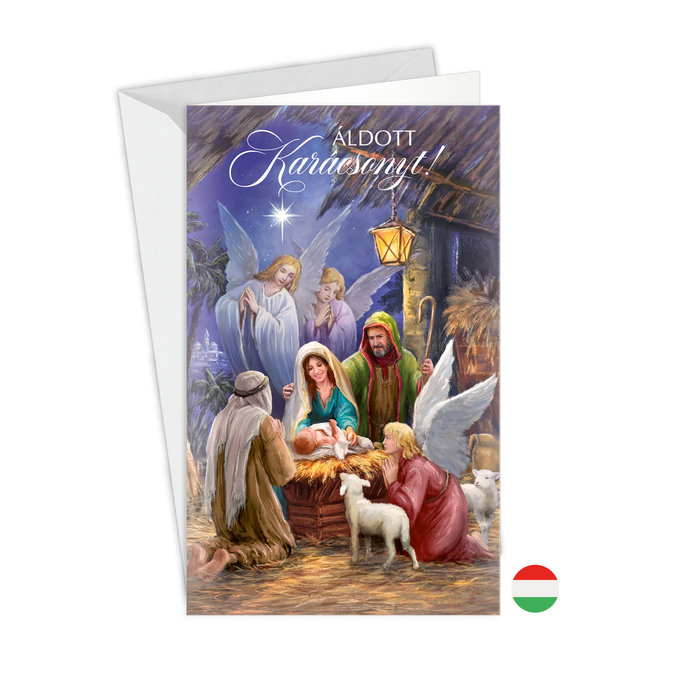 11-6503 Christmas greeting card HU