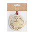 2355-1001 Wooden Christmas decoration