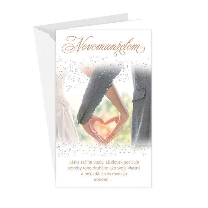 13-6170 Wedding greeting card with money flap SK