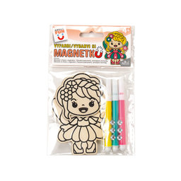 1926-0010 Kreatívna sada - vyfarbi si magnetku