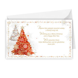 N-1-082 Christmas greeting card SK