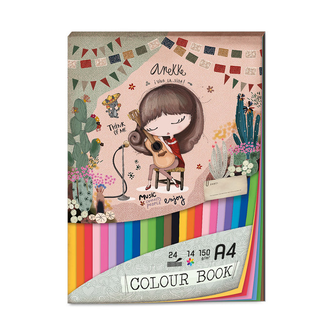 1705-0331 Colour book A4 lic. Anekke