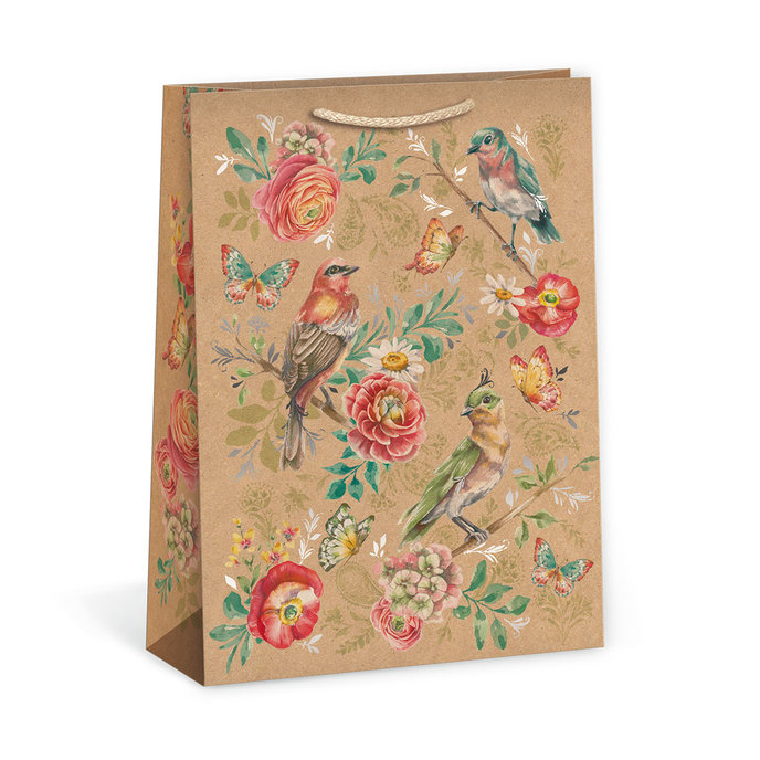 0784-0142 Gift bags NATUR