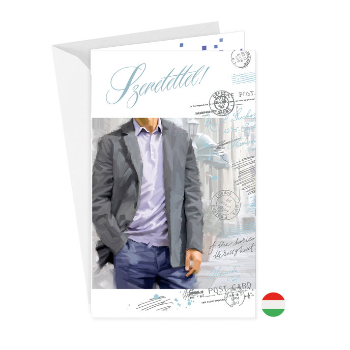 15-6495 Greeting card  HU