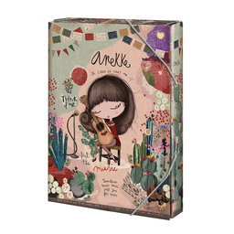 1230-0331 School folder A4 lic. Anekke