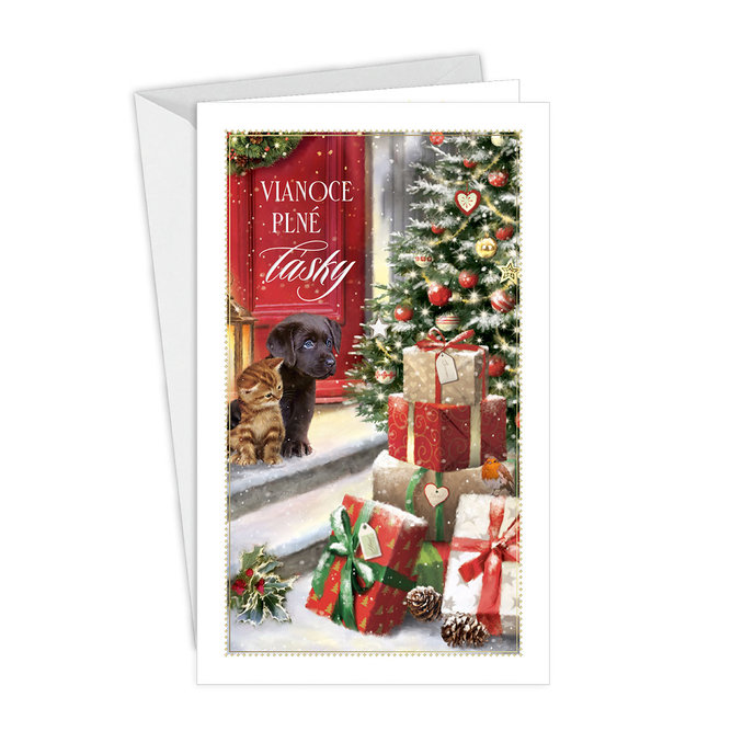 11-6598 Christmas greeting card SK