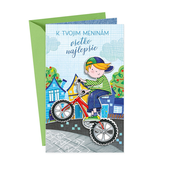 17-6018 Greeting card for children SK