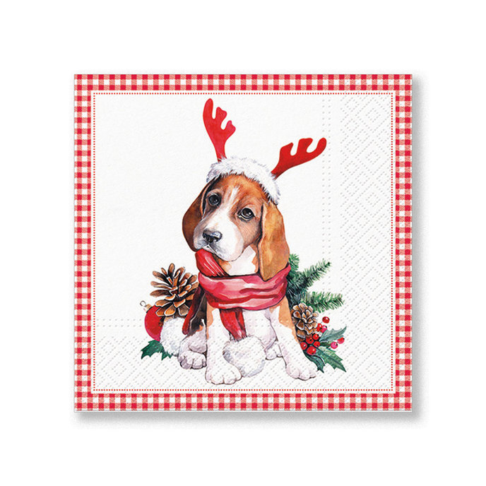 1903-1013 Paper napkins, Christmas
