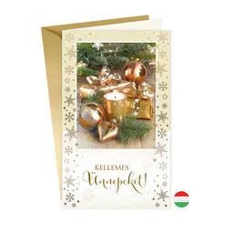 11-6452 Blahoprajná karta vianočná HU