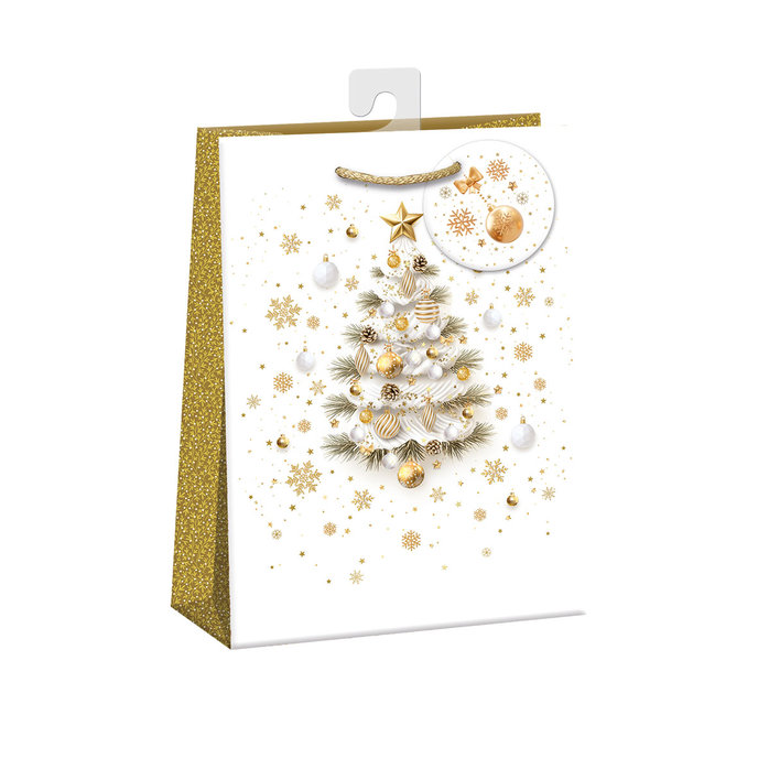 0859-0168 H Darčeková taška vianočná LUX
